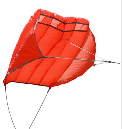 SOL Parafoil winch line retrieval kite